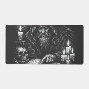 Alfrombrillas De Escritorio Mago estudiando el grimorio — por BurnsInHell