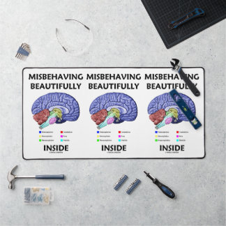 Alfrombrillas De Escritorio Mala conducta dentro del cerebro anatómico