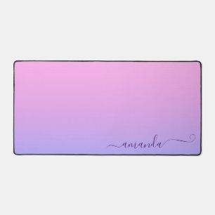 Alfrombrillas De Escritorio Maletas con efecto ombre violeta y rosa