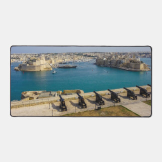 Alfrombrillas De Escritorio Malta Valletta saluda el Gran Puerto de Batería