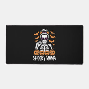 Alfrombrillas De Escritorio Mamá Espeluznante Esqueleto de Halloween Genial