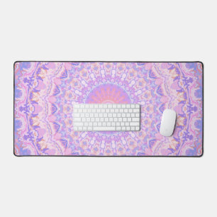 Alfrombrillas De Escritorio Mandalá boho hippie intrincado colorido alucinante