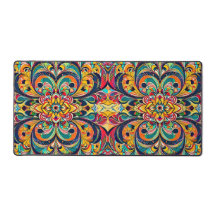 Mandalas Sinfonía de Color – Floral Psicodélico Au