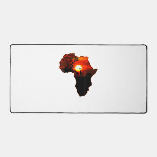 Alfrombrillas De Escritorio Mapa De Camisas De África Tee Sol Sudafricano