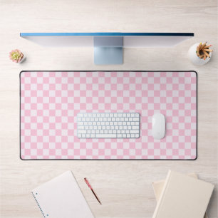 Alfrombrillas De Escritorio Mapa de escritorio de Mousepad rosa con control de