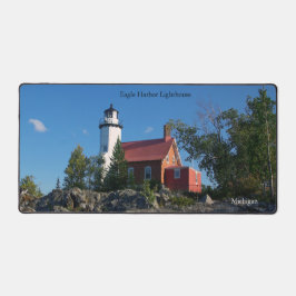 Alfrombrillas De Escritorio Mapa de escritorio del faro de Eagle Harbour
