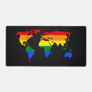 Alfrombrillas De Escritorio Mapa del mundo del orgullo LGBT