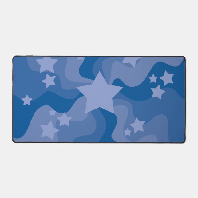 Alfrombrillas De Escritorio Mar de Estrellas - Azul (Anverso)