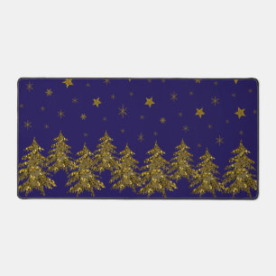 Alfrombrillas De Escritorio Maravilloso árbol de Navidad, luna, estrellas
