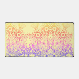 Alfrombrillas De Escritorio Mariposa Arcoiris Ombre y Ladybugs