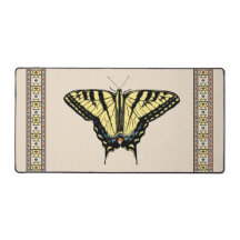 Mariposa de cola de cerda amarilla del suroeste