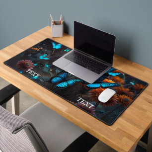 Alfrombrillas De Escritorio Mariposas Vivid Blue