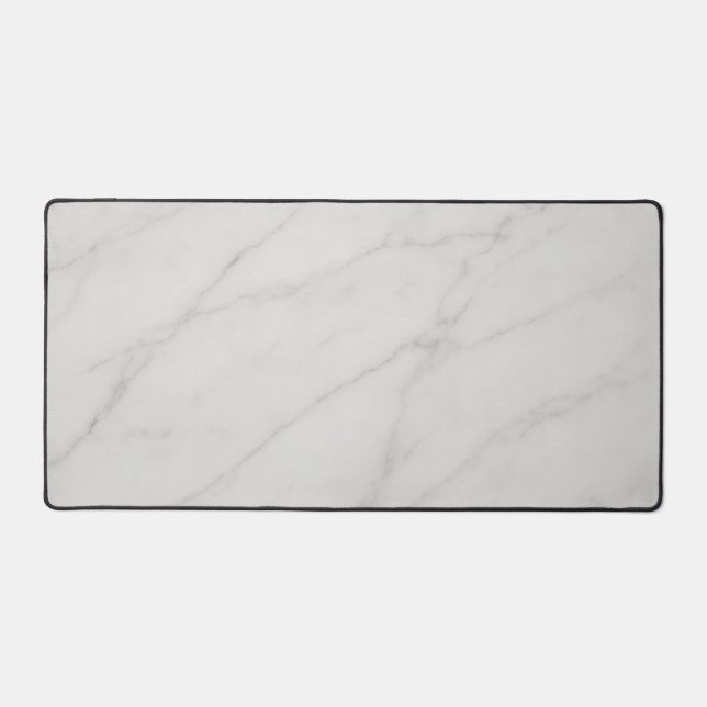 Alfrombrillas De Escritorio Mármol blanco (Anverso)