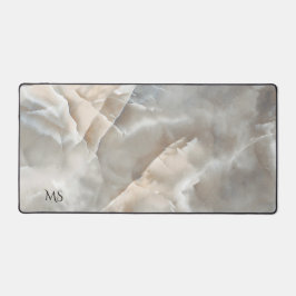 Alfrombrillas De Escritorio Mármol de oro y gris