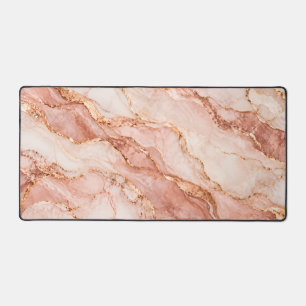 Alfrombrillas De Escritorio Mármol Rosa Oro Rosa