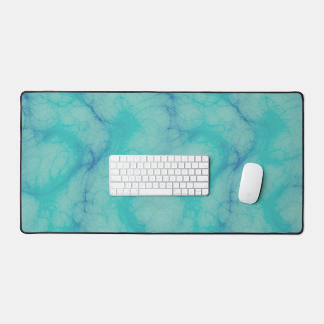 Alfrombrillas De Escritorio Mármol turquesa (Teclado y ratón)
