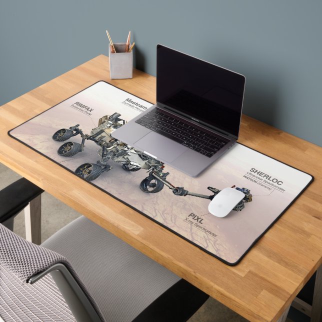 Alfrombrillas De Escritorio Marte Perseverancia Rover Con Instrumentos (Oficina 2)