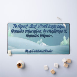 Alfrombrillas De Escritorio Mary Pettibone Poole Cita Inspiradora "Cerebros"