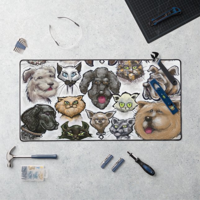 Alfrombrillas De Escritorio Mascotas (Puesto de trabajo)