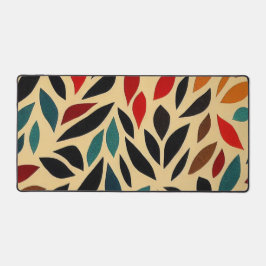 Alfrombrillas De Escritorio Mat Boho Floral Desk