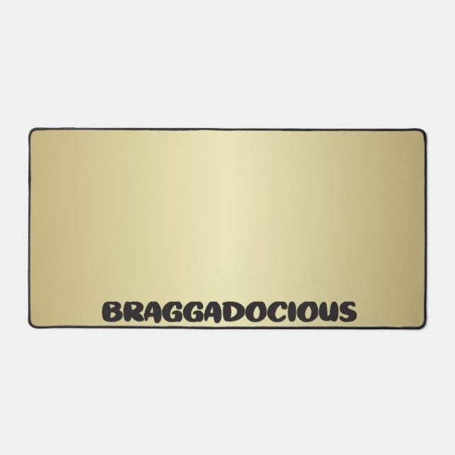 ALFROMBRILLAS DE ESCRITORIO MAT DE ESCRITORIO BRAGGADOCIOSO (Anverso)