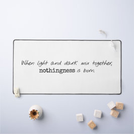 Alfrombrillas De Escritorio Mat De Escritorio Claro Y Oscuro