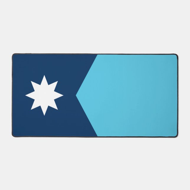 Alfrombrillas De Escritorio Mat de escritorio con bandera de Minnesota, Estado (Anverso)