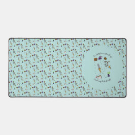 Alfrombrillas De Escritorio Mat de escritorio de consultas laterales