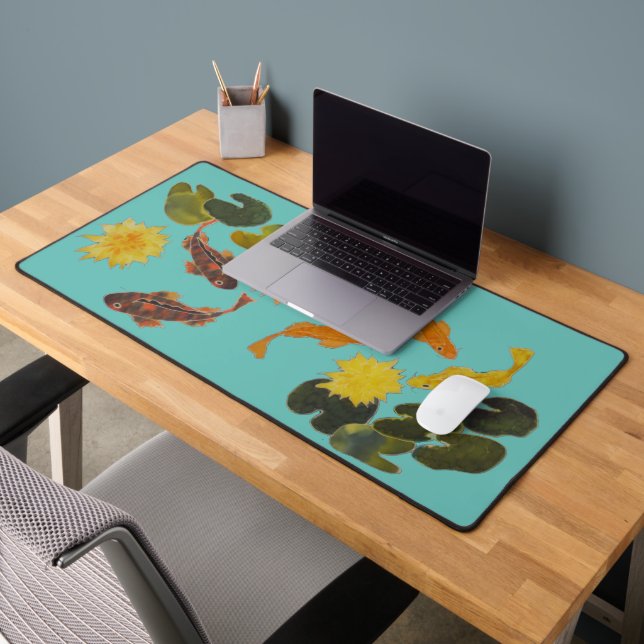 Alfrombrillas De Escritorio Mat de escritorio - Koi Pond (Oficina 2)