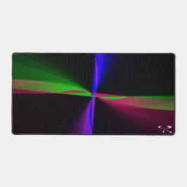 Alfrombrillas De Escritorio Mat de la almohadilla del ratón de ondas geométric
