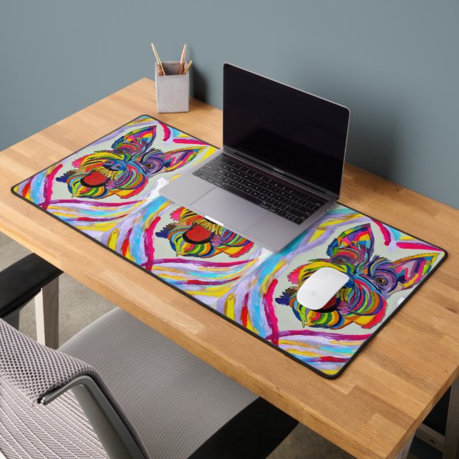 Alfrombrillas De Escritorio Mat de la mesa de amor de Schnauzer (Oficina 2)