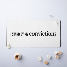 Alfrombrillas De Escritorio Mat de la mesa de condenas