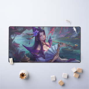 Alfrombrillas De Escritorio Mat de la mesa de juego de abrazo de Serpent Hin