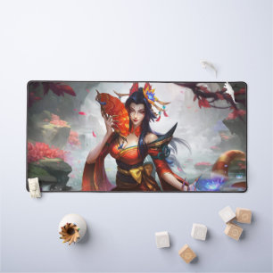 Alfrombrillas De Escritorio Mat de la mesa de juego de abrazo de Serpent   Hin