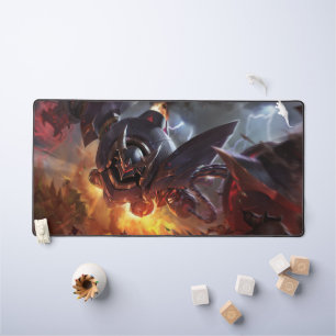 Alfrombrillas De Escritorio Mat de la mesa de juego Steam Golem almohadilla