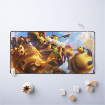Mat de la mesa de juego Steam Golem | almohadilla
