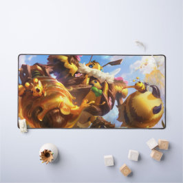 Alfrombrillas De Escritorio Mat de la mesa de juego Steam Golem | almohadilla 