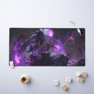 Alfrombrillas De Escritorio Mat de la mesa de juegos de venganza en llamas   e