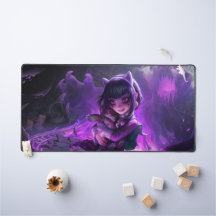 Mat de la mesa de juegos infantil oscuro | Persona