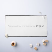 Mat de la mesa de perseverancia