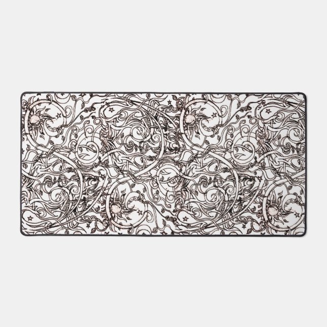 Alfrombrillas De Escritorio Mat de mesa artística (Anverso)