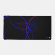 Mat de mesa de abstración geométrica