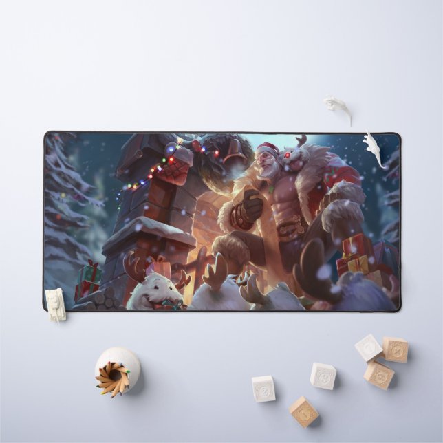 Alfrombrillas De Escritorio Mat de mesa de juegos para el portaequipajes | Tan (Mesa para niños)