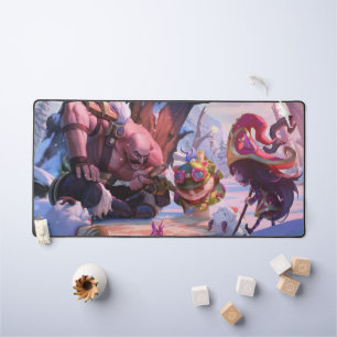 Alfrombrillas De Escritorio Mat de mesa de juegos para el portaequipajes Tan