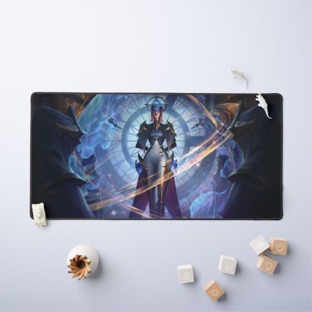 Alfrombrillas De Escritorio Mat del escritorio de juegos de sombra de acero |  (Mesa para niños)