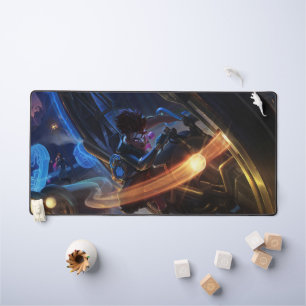 Alfrombrillas De Escritorio Mat del escritorio de juegos de Time Bender Geni