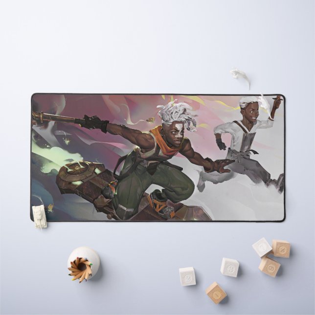 Alfrombrillas De Escritorio Mat del escritorio de juegos de Time Bender | Geni (Mesa para niños)