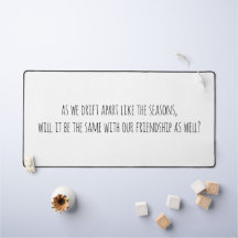 Mat del escritorio del lado del drid