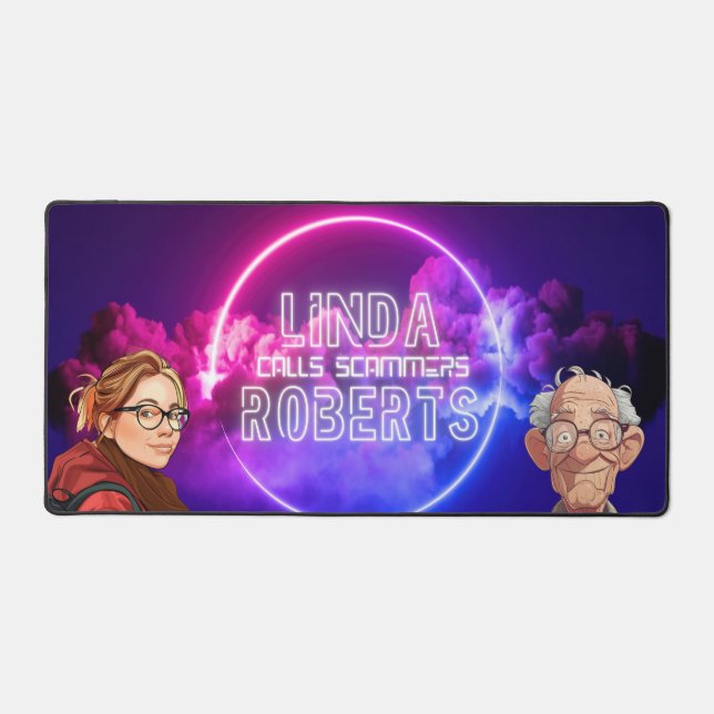 Alfrombrillas De Escritorio Mat futurista para escritorio LRCS (Anverso)