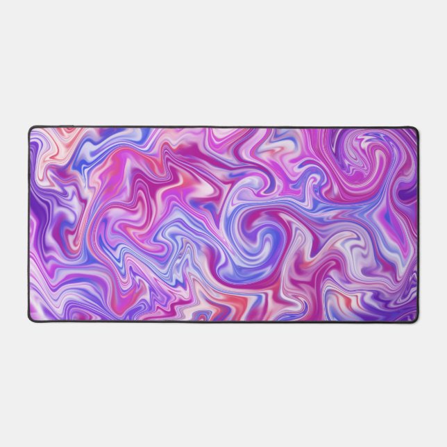 Alfrombrillas De Escritorio Mat Liquid Marble Desk (Anverso)